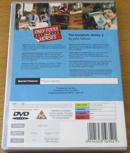 CULT FILM: ONLY FOOLS AND HORSES Series 1 [DVD BOX 6]