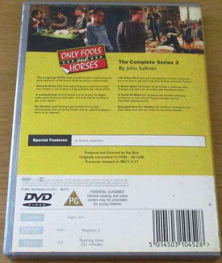 CULT FILM: ONLY FOOLS AND HORSES Series 2 [DVD BOX 6]