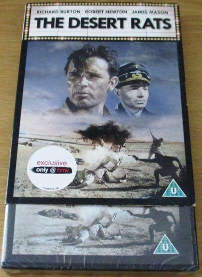 CULT FILM: THE DESERT RATS Richard Burton James Mason [DVD BOX 7]