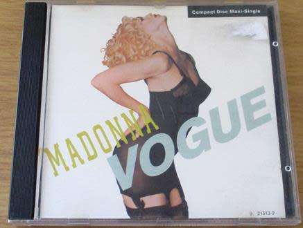 MADONNA Vogue IMPORT CD Single