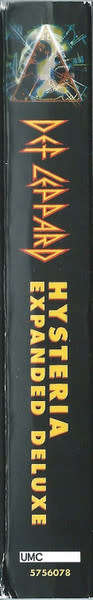 DEF LEPPARD Hysteria Remastered Expanded Deluxe Edition 3xCD Digipak