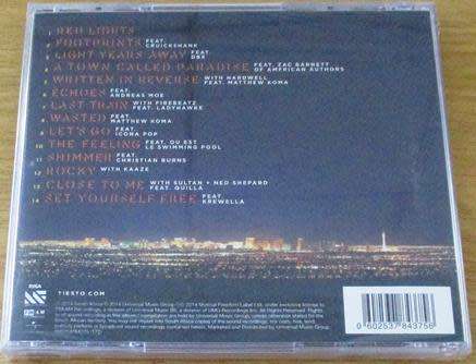 TIESTO A Town Called Paradise CD