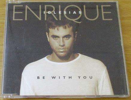 ENRIQUE IGLESIAS Be With You UK PROMO CD Single [msr]