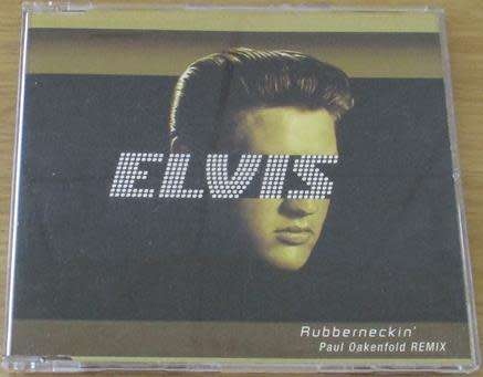 ELVIS PRESLEY Rubberneckin` Paul Oakenfold Remix CD Single [msr]