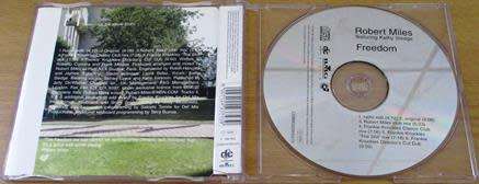 ROBERT MILES Freedom CD Single [msr]