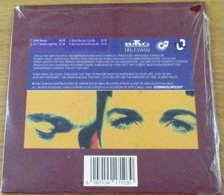 ROBERT MILES One & One CD Single [card sleeve box]
