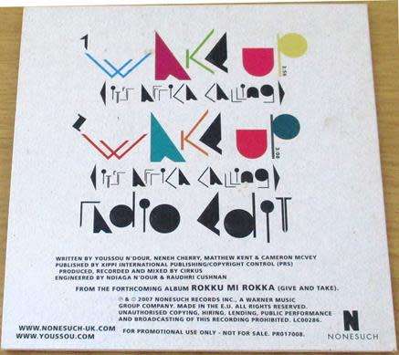 YOUSSOU N`DOUR and NENEH CHERRY CD Single [card sleeve box]