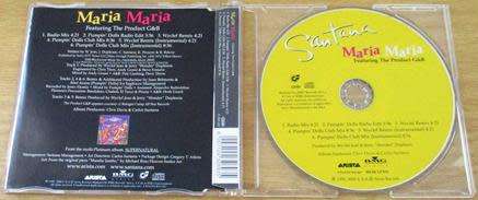 SANTANA Maria Maria CD Single [msr]