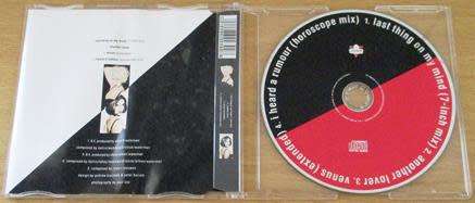 BANANARAMA Last Thing On My Mind CD Single [msr]