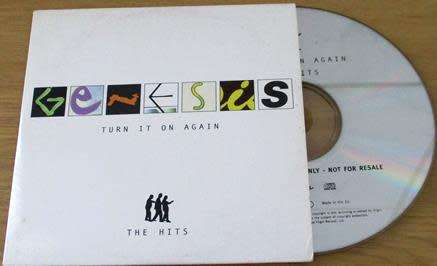 GENESIS Turn it On Again The Hits Promo CD  [Card sleeve box]