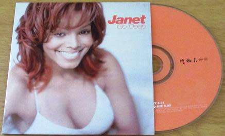 JANET JACKSON Go Deep CD Single [Card Sleeve CDs]