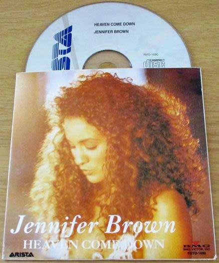 JENNIFER BROWN Heaven Come Down CD Single [msr]