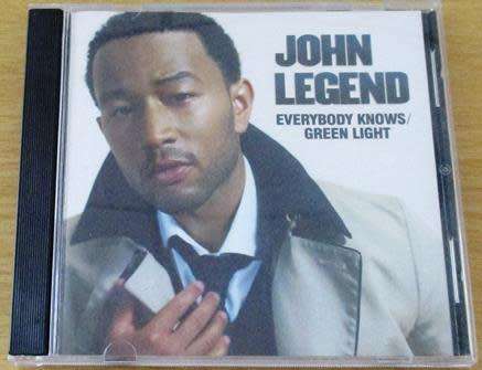 JOHN LEGEND Everybody Knows / Green Light CD Single