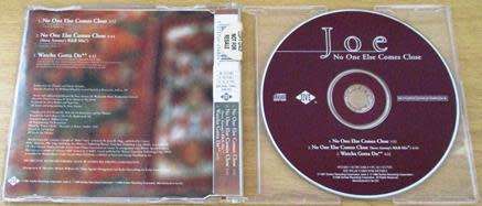JOE No One Else Comes Close CD Single [CD Singles Box]