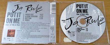 JA RULE Put it On Me CD Single [CD Singles Box]