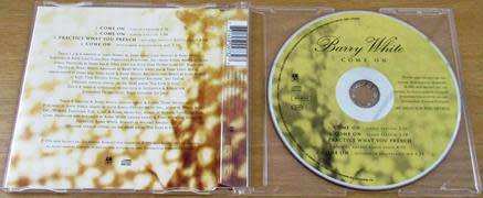 BARRY WHITE Come On CD Single [CD Singles Box]