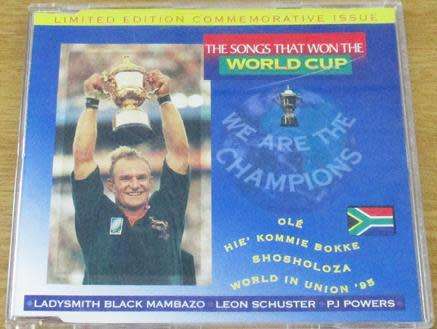 THE SONGS THAT WON THE RUGBY WORLD CUP SOUTH AFRICA 1995 CD Single [CD Singles Box]