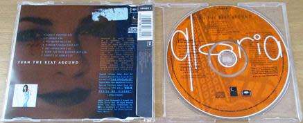 GLORIA ESTEFAN Turn the Beat Around CD Single