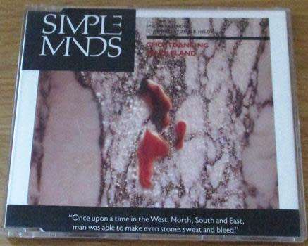 SIMPLE MINDS Ghost Dancing CD Single
