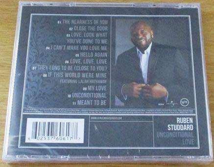 RUBEN STUDDARD Unconditional Love CD
