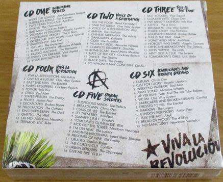 THE STREET PUNK ROCK BOX 6xCD The Second Wave of UK Punk Rock