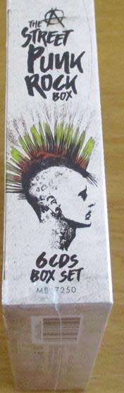 THE STREET PUNK ROCK BOX 6xCD The Second Wave of UK Punk Rock
