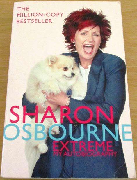 SHARON OSBOURNE Extreme My Autobiography BOOK