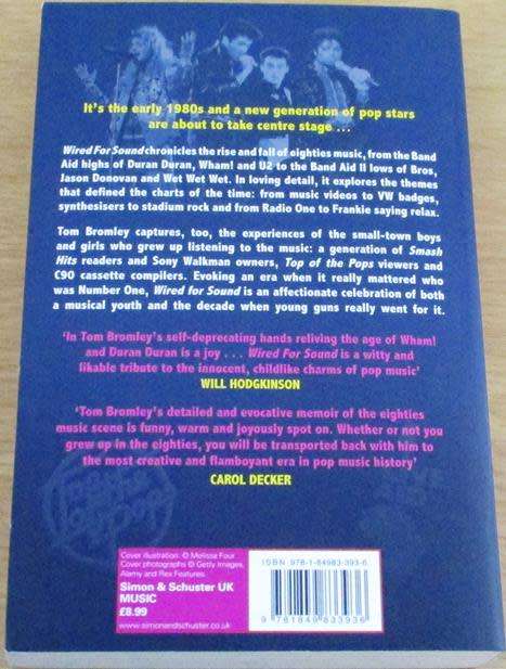 TOM BROMLEY WIRED FOR SOUND NOW THAT`S WHAT I CALL AN 80`s CHILDHOOD BOOK