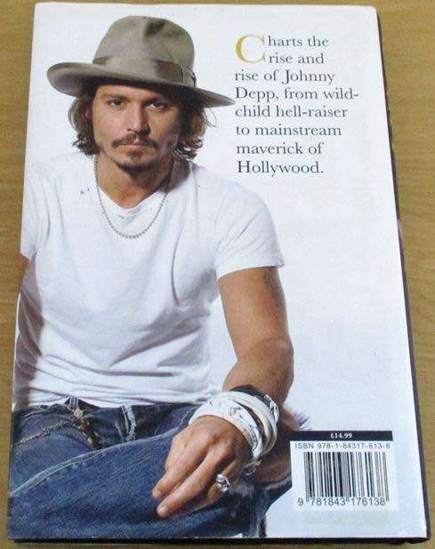 JOHNNY DEPP The Unauthorized Biography by Danny White Hardcover BOOK