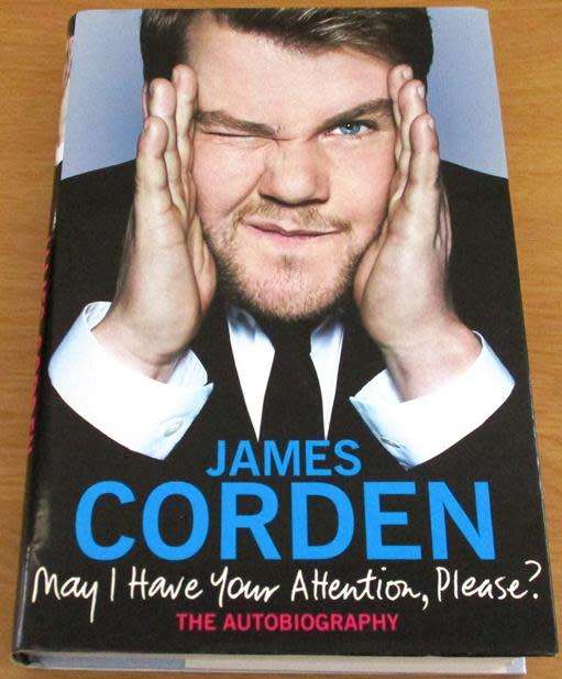 JAMES CORDEN May I Have Your Attention, Please? The Autobiography Hardcover BOOK