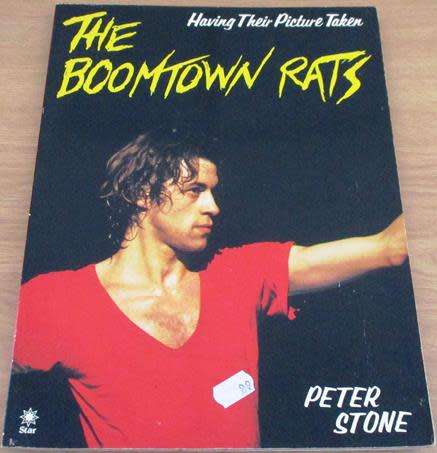 THE BOOMTOWN RATS Having Their Picture Taken by PETER STONE BOOK