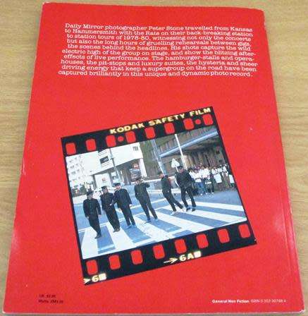 THE BOOMTOWN RATS Having Their Picture Taken by PETER STONE BOOK