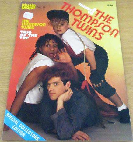 A Tribute to THE THOMPSON TWINS Music Major #6 Special Collectors Edition  Magazine