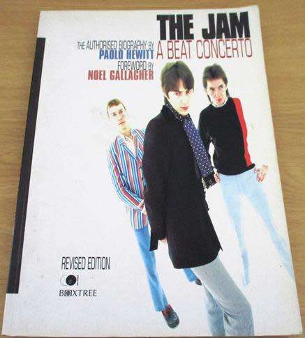 THE JAM A Beat Concerto The Authorised Biography by Paolo Hewitt Softcover BOOK