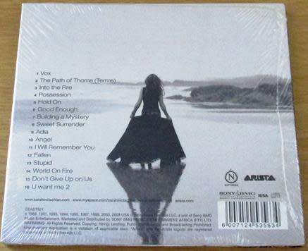 SARAH McLACHLAN Closer Best Of Digipak CD