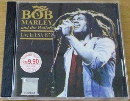 BOB MARLEY and the WAILERS Live in USA 1979 CD