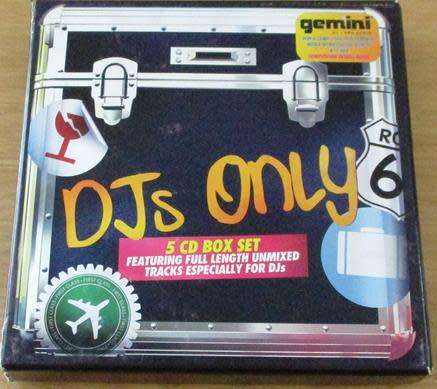 DJs ONLY 5 CD BOX SET