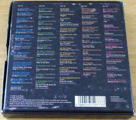 DJs ONLY 5 CD BOX SET