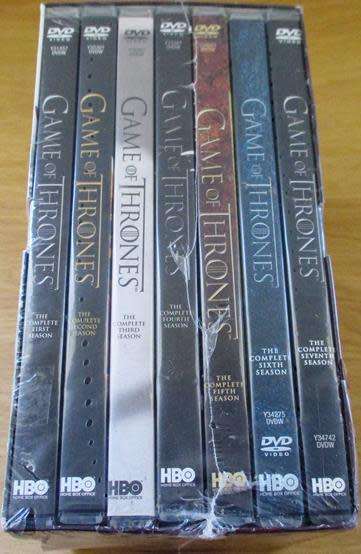 GAME OF THRONES Seasons 1-7 DVD Box Set