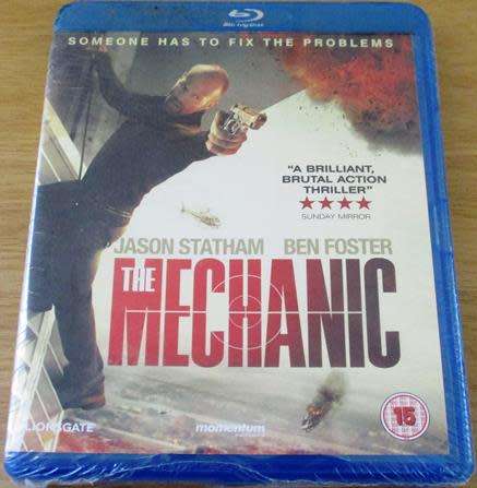 THE MECHANIC Jason Statham BLU RAY