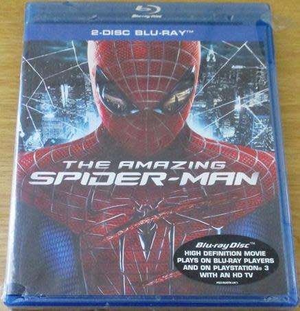 THE AMAZING SPIDER-MAN 2 Disc BLU RAY