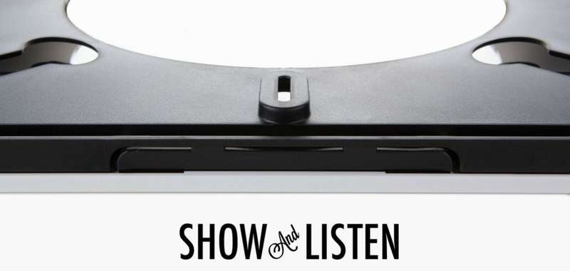 SHOW & LISTEN ALBUM COVER INTERCHANGEABLE DISPLAY FRAME - BLACK (31.75 x 31.75cm) ONE FRAME ONLY