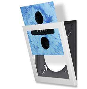 SHOW & LISTEN ALBUM COVER INTERCHANGEABLE DISPLAY FRAME - WHITE (31.75 x 31.75cm) ONE FRAME ONLY