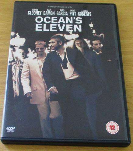 CULT FILM: OCEAN`S ELEVEN George Clooney Brad Pitt [DVD BOX 1]