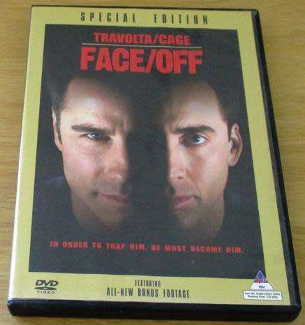CULT FILM: FACE/OFF Travolta Cage DVD [DVD BOX 1]