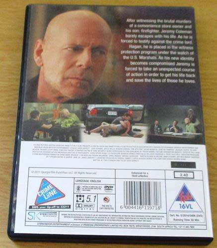CULT FILM: FIRE WITH FIRE Bruce Willis DVD [DVD BOX 2]