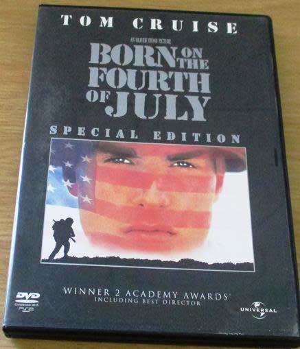 CULT FILM: BORN ON THE FOURTH OF JULY Special Edition Tom Cruise DVD  [DVD BOX 2]
