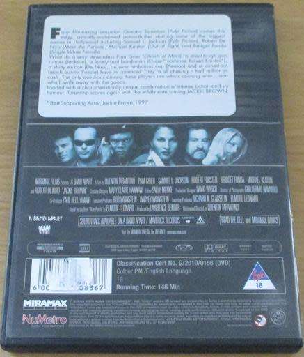 CULT FILM: JACKIE BROWN DeNiro [DVD BOX 3]