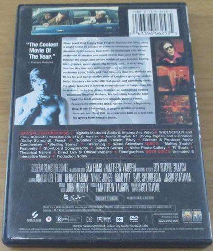 CULT FILM: SNATCH 2xDVD Special Edition Brad Pitt Jason Statham [DVD BOX 3]