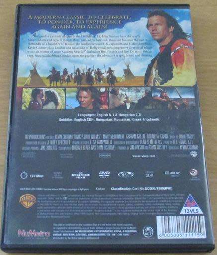 CULT FILM: DANCES WITH WOLVES Kevin Costner  [DVD BOX 3]